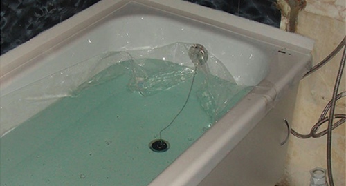 Установкой акрилового вкладыша | Деденево